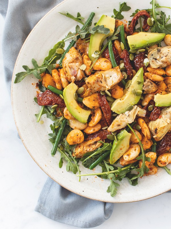 Warm Mediterranean Salad