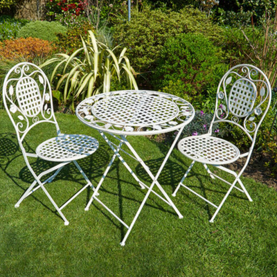 Cream Bistro Set