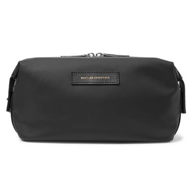 Leather-Trimmed Nylon Wash Bag from Want Les Essentials