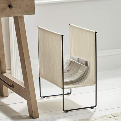 Rope Magazine Rack from Cox & Cox