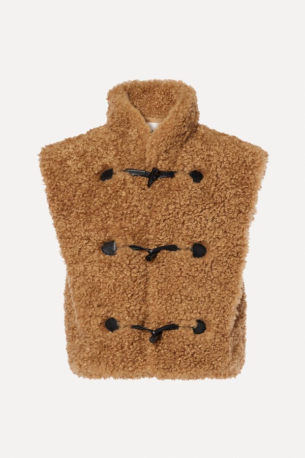 Alisa Faux Fur Vest from Marant Etoile