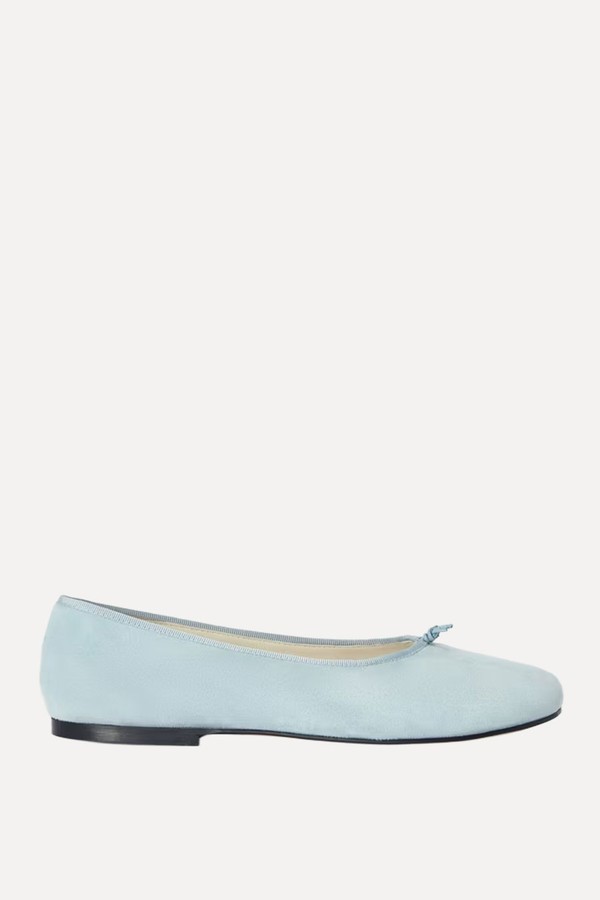 Hero Suede Knot Detail Ballerina Pumps from John Lewis