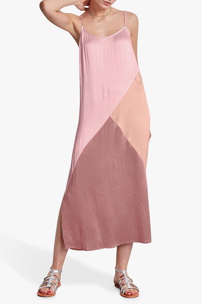 Colour Block Slip Dress from hush