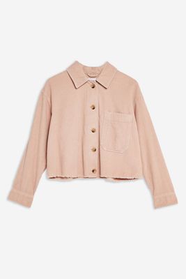 Corduroy Shacket from Topshop