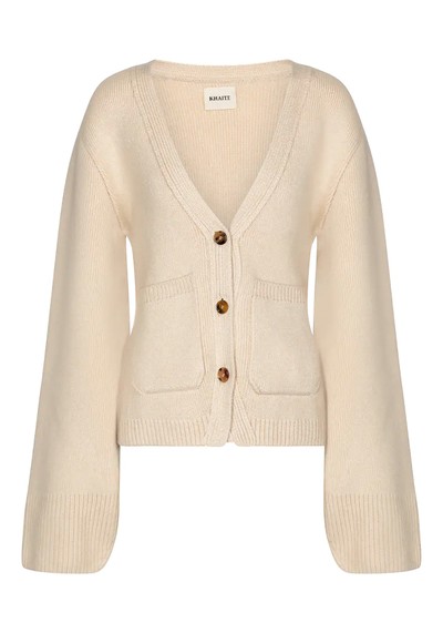 2. Scarlet Cashmere Cardigan from Khaite