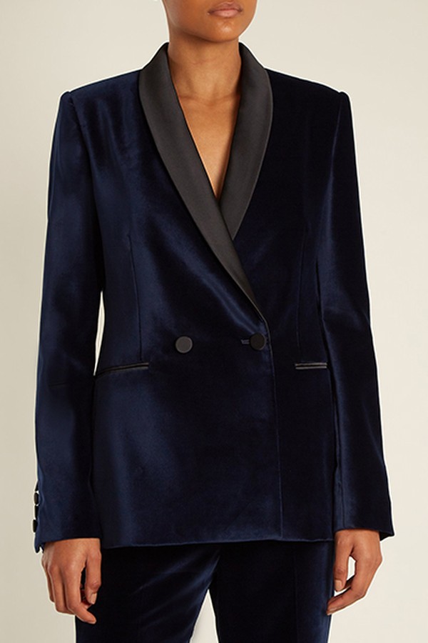 Double Breasted Velvet Jacket from Stella McCartney