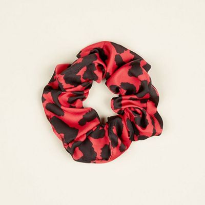 Leopard Print Scrunchie from New Look 