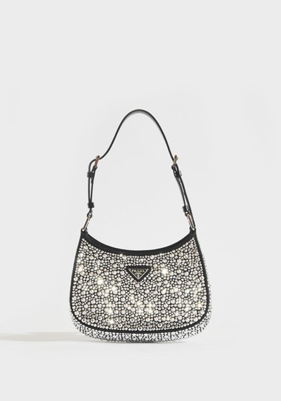 Cleo Satin Shoulder Bag  from Prada