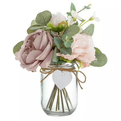 Faux Floral Vase