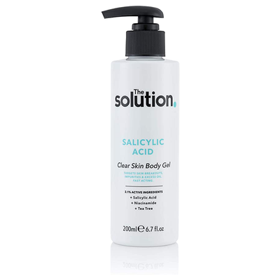 Salicylic Acid Clear Skin Body Gel  from The Solution