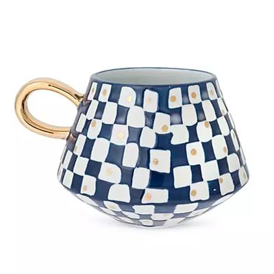 Tamma Blue Porcelain Mug
