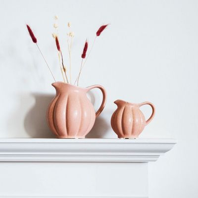 Dusty Rose Stoneware Jugs from Graham & Green
