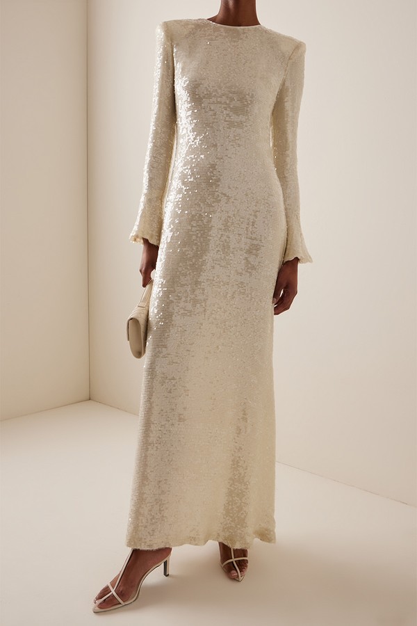 Sequined Maxi Dress from Lapointe
