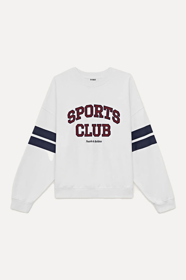 Stella Sports Club Slogan Oversized Sweatshirt from 4th & Reckless