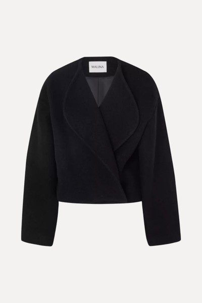 Elia Cropped Wool Jacket from Malina