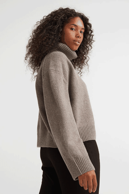 Oversized Polo-Neck Jumper from H&M