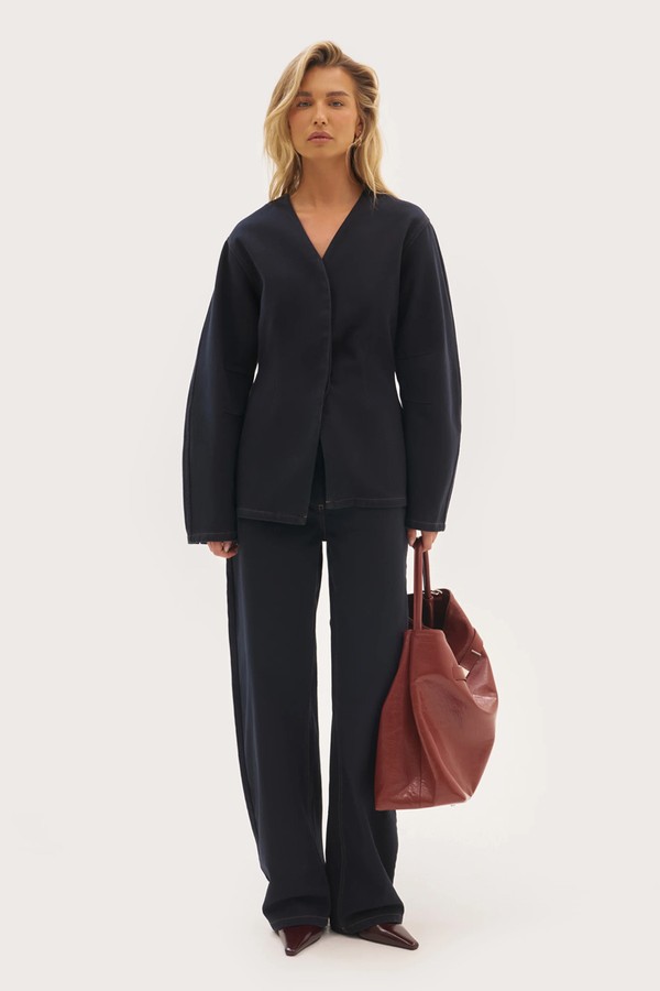 Balloon Sleeve Blazer from Maebe