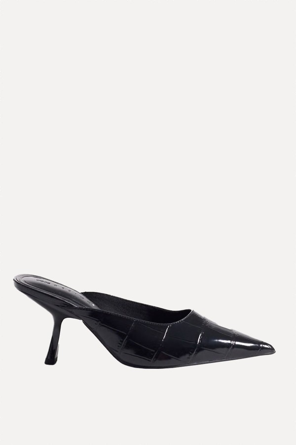 Sophie Mid Heeled Mules from Asos Design