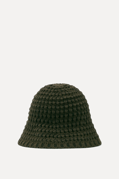 Crochet Bucket Hat  from COS