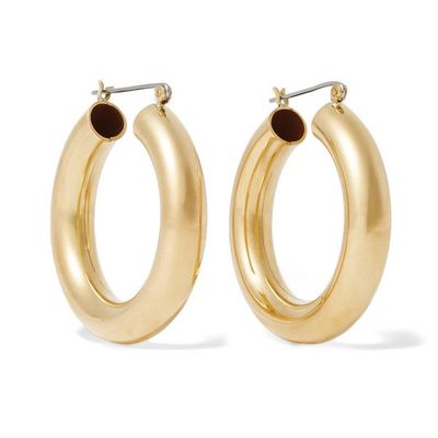 Gold Tone Hoop Earrings from Laura Lombardi