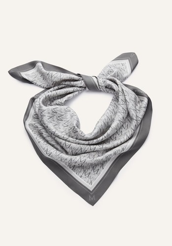 Logo Print Silk Scarf from Magda  Butrym