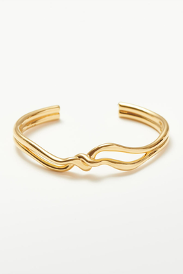 Molten Knot Double Cuff Bracelet from Missoma 
