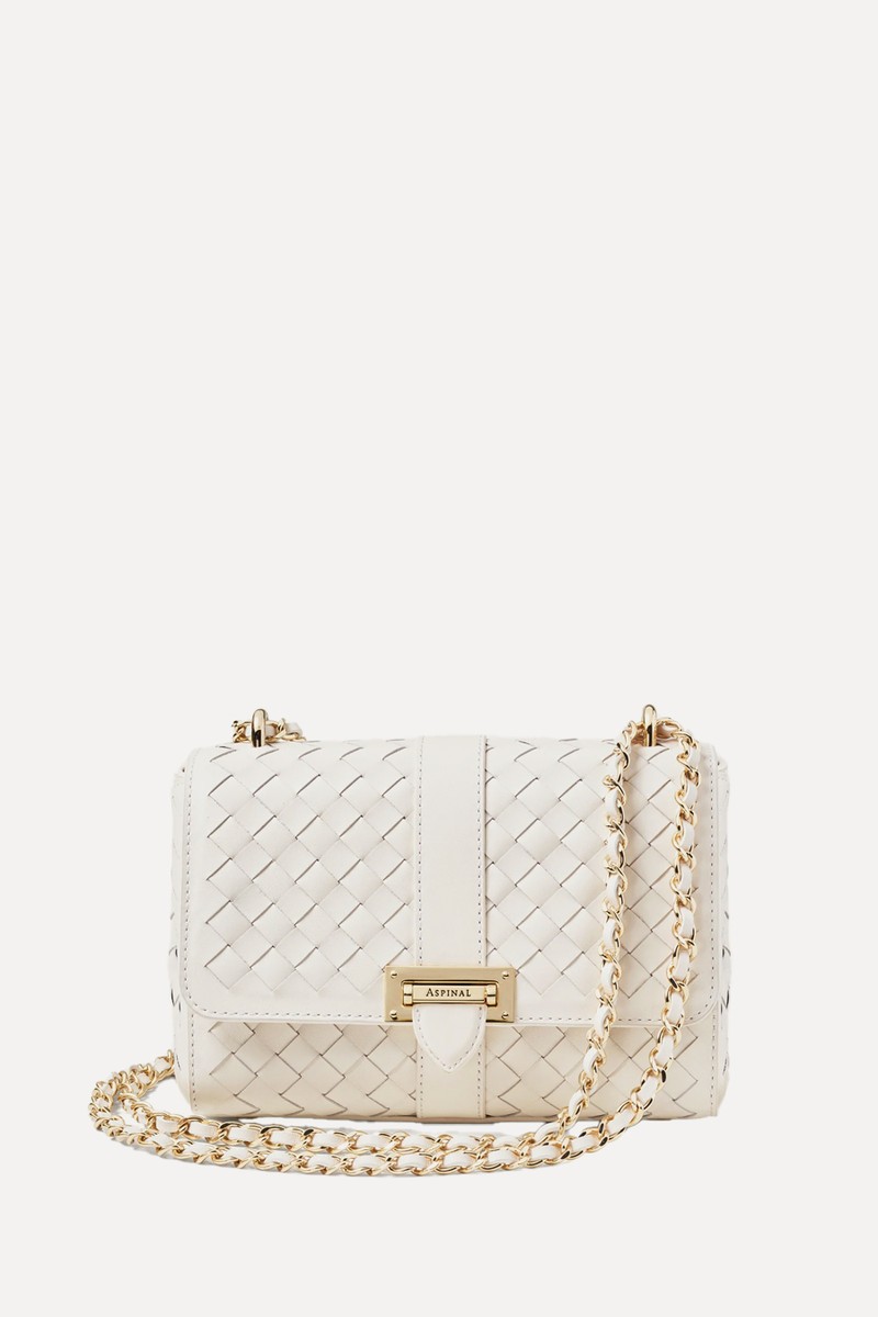 Lottie Woven Leather Bag