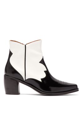 Western-Style Leather Ankle Boots from Alexa Chung