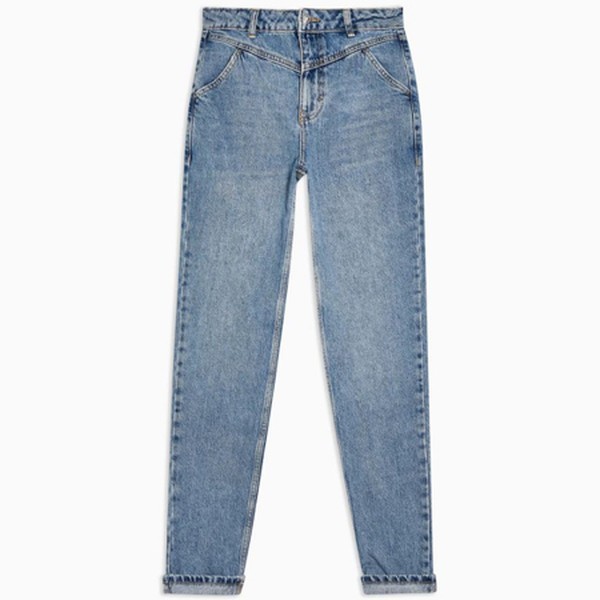 V-Panel Mom Jeans from Topshop