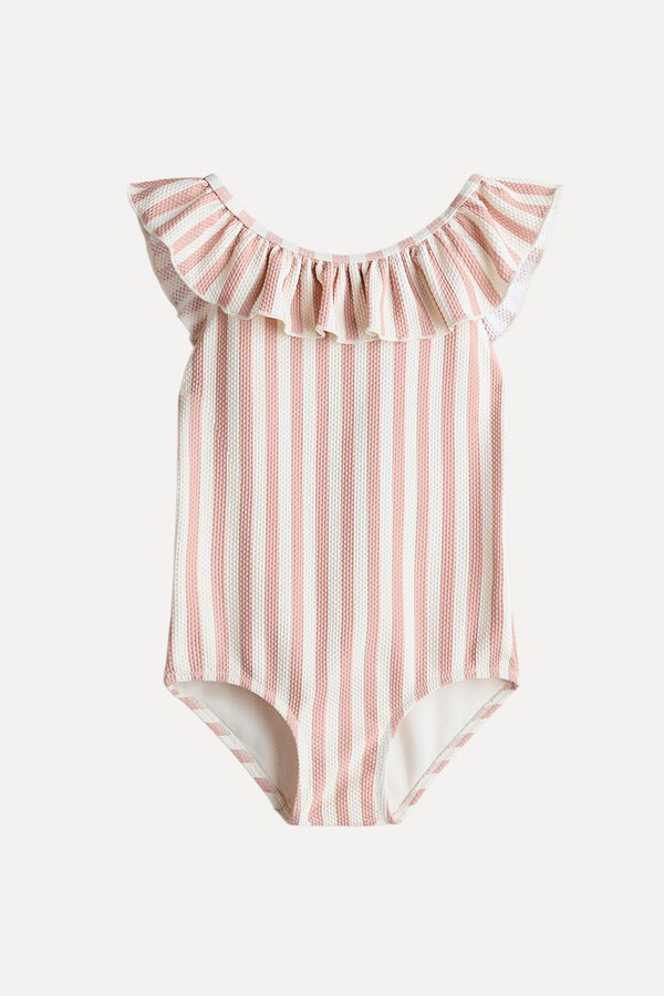 Frill-Trimmed Swimsuit from H&M