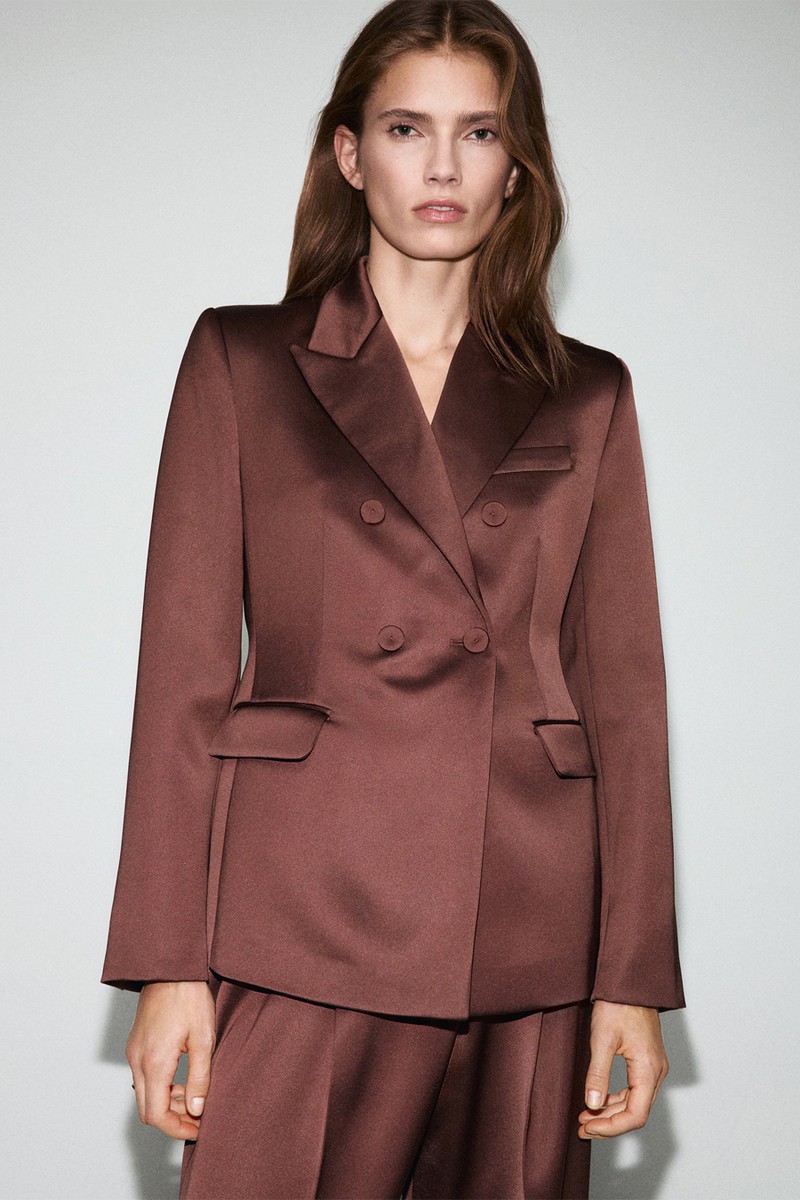 Satin Suit Jacket