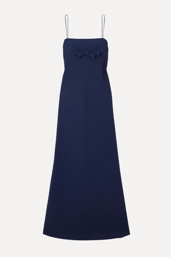 Phil Bow-Embellished Crepe Gown from Bernadette