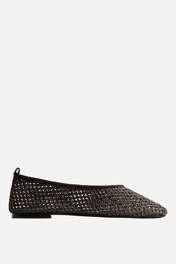 Braided Ballet Flats from H&M
