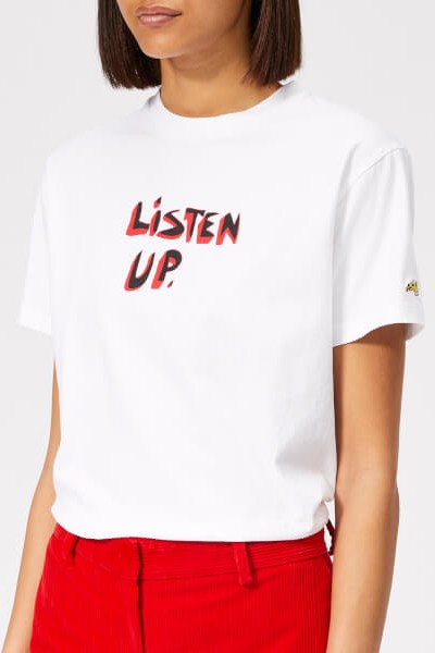 Listen Up T-Shirt from Bella Freud