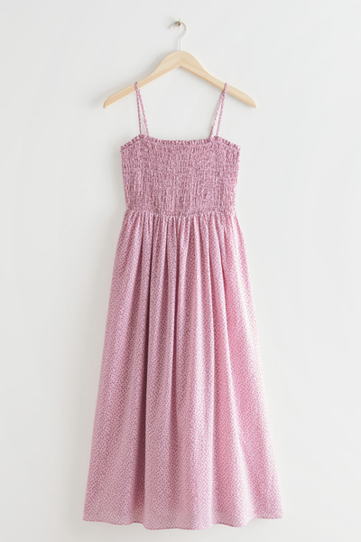 Smocked Midi Dress from & Other Stories