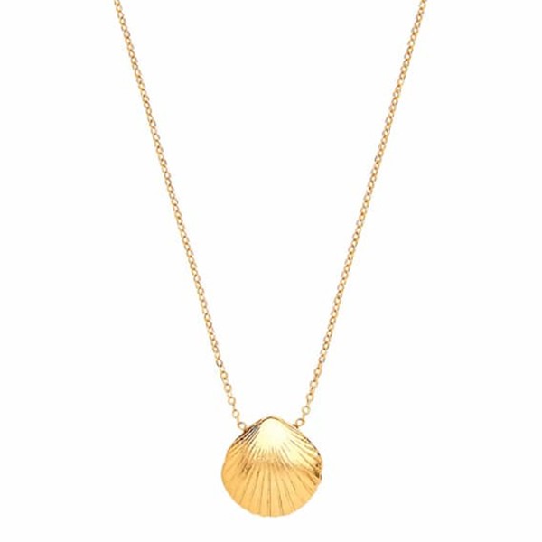 Small Gold Shell Necklace from Ottoman Hands