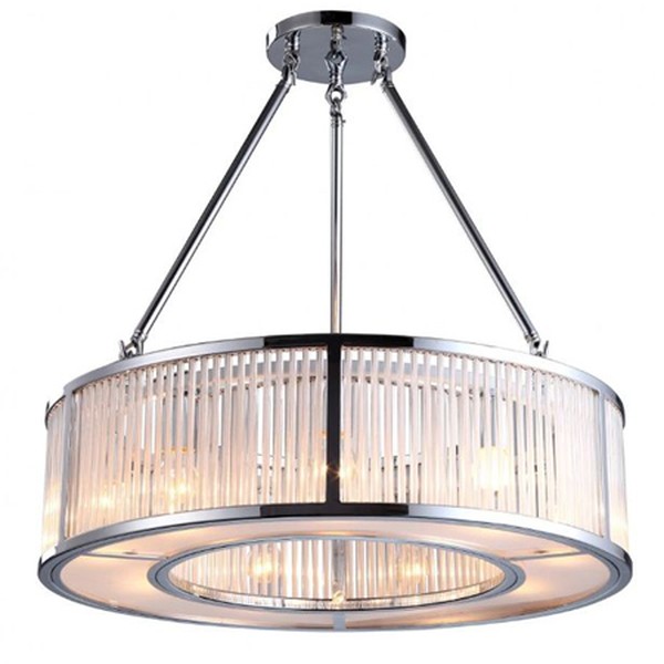 Aston Cylinder Nickel Ceiling Light from RV Astley