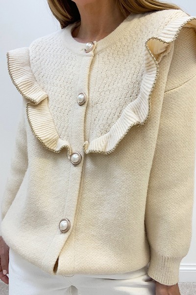 Allegra Frill Cardigan from Vita Grace