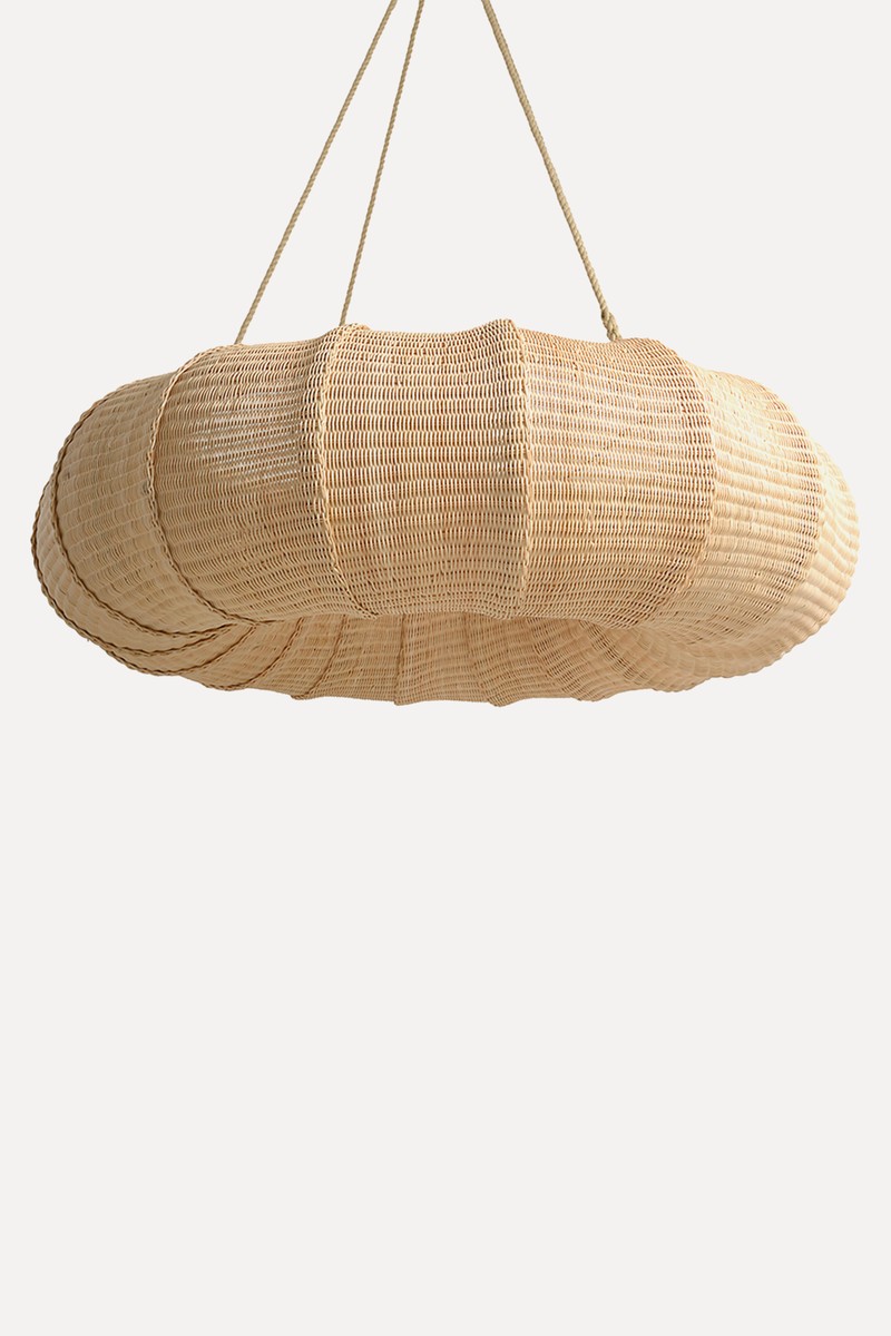 The Rattan Pasha Hanging Light from Soane Britain