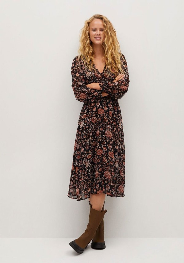 Floral Print Dress