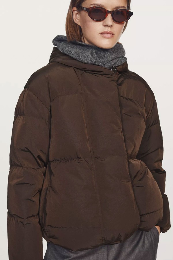 Water-Repellent Puffer Jacket from Massimo Dutti