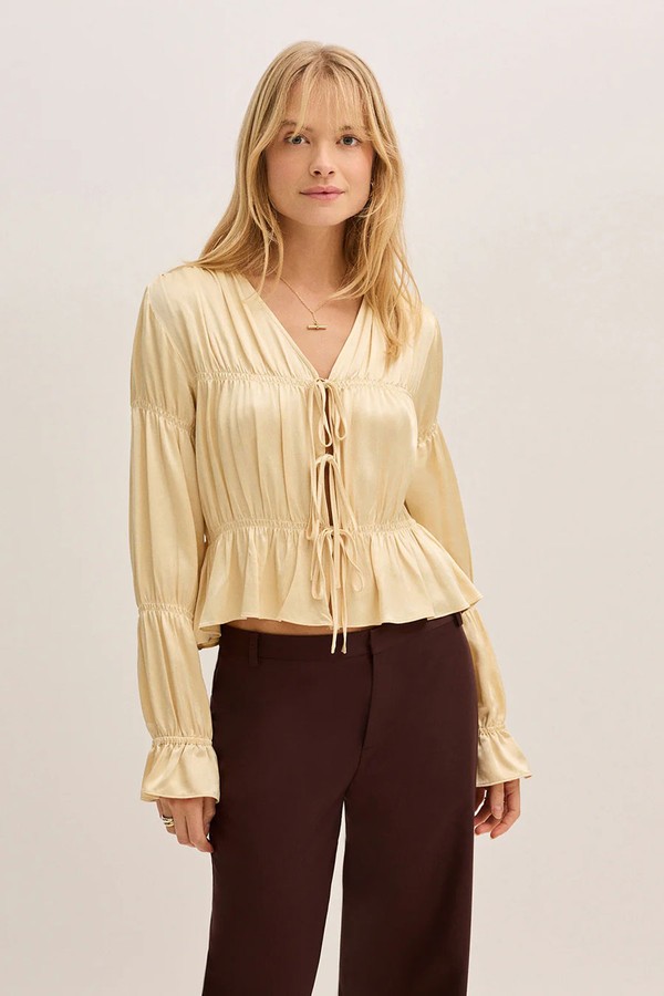 Maia Satin Top from Kitri