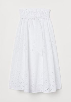 Broderie Anglaise Skirt from H&M