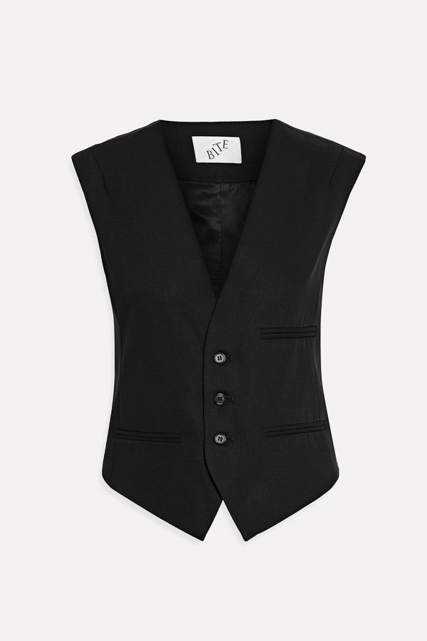 Wool-Twill Vest from Bite Studios