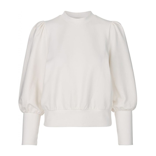 Ivory Cotton Karen Sweatshirt from Notes Du Nord