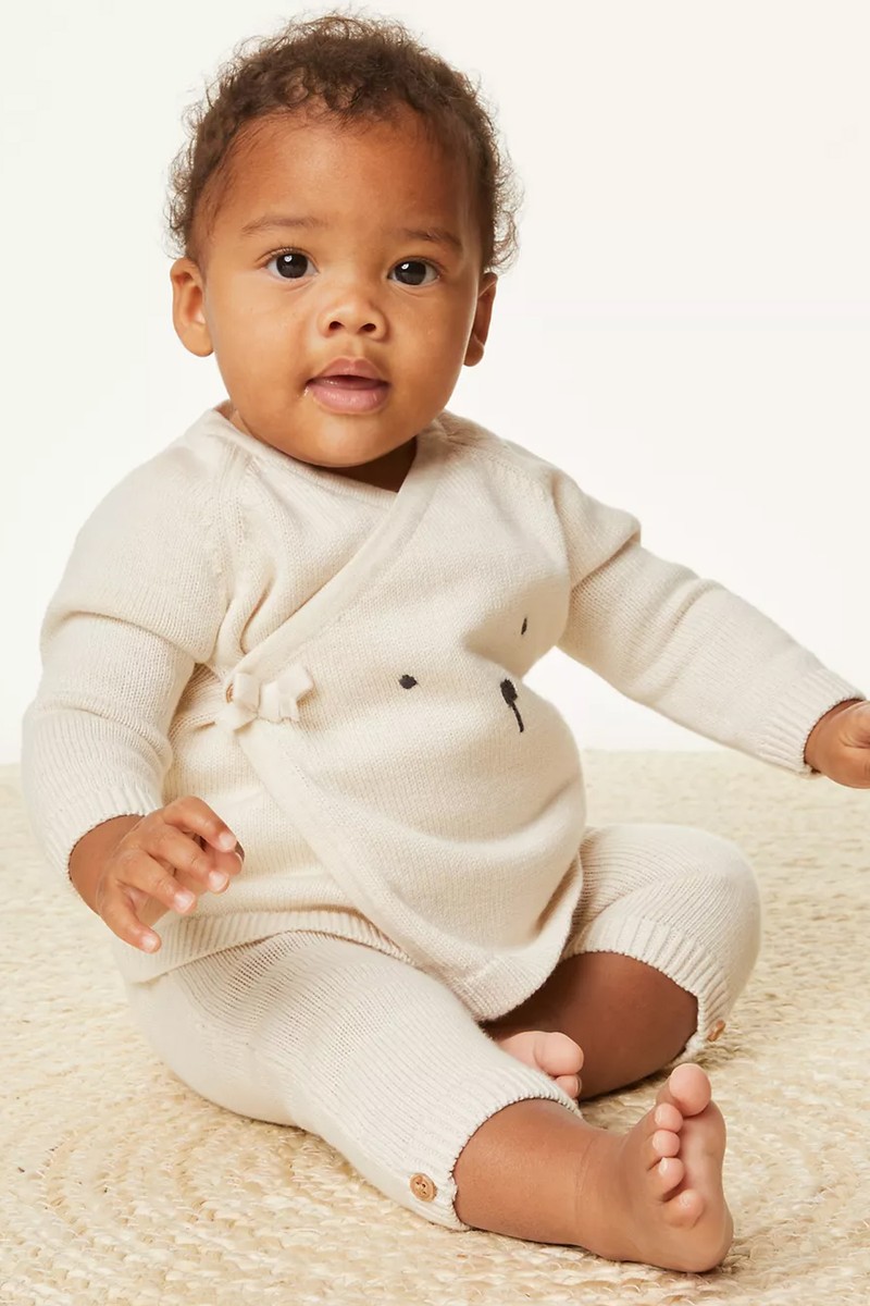 Knitted Bear Outfit from M&S