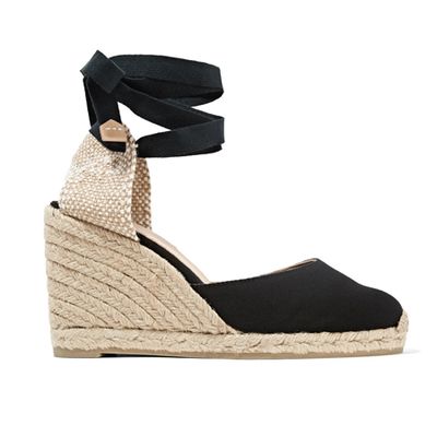 Carina 80 Canvas Wedge Espadrilles from Castañer