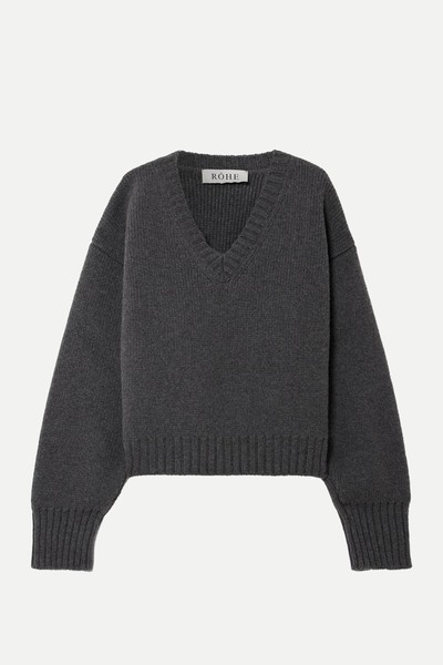 Oversized Ribbed Wool Sweater from RÓHE