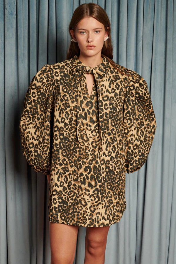 Mirage Leopard Mini Dress