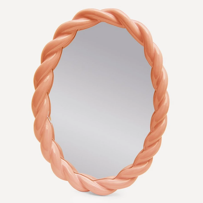 Oval Braid Mirror from Klevering
